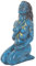 Imtrub Selbstliebe & Formende Göttin Skulptur 14.5cm Göttin der Heilung Statue, Handbemalte Harzstatue, Harz Handwerk Ornamente Garten Heimdekoration Valentinstag Ostern Geschenk - Blau