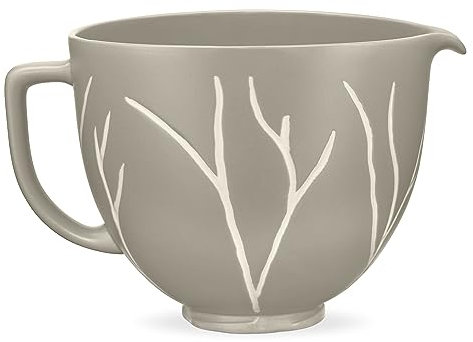 KitchenAid 5 Quart Bare Leaves Ceramic, KSM2CB5BL Cermaic Bowl Tilt Head Stand Mixer
