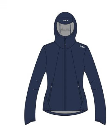 CMP Unlimitech Damen 2-Lagen Schale - 34Z6516, blau, XXL