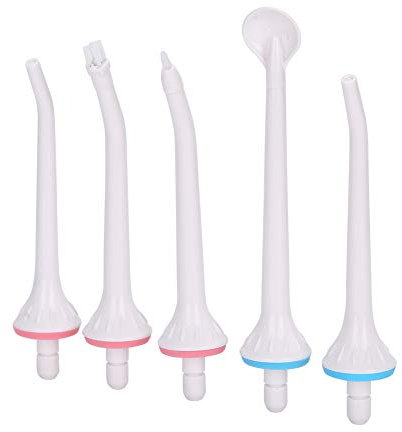 Verdant Touch Punta di ricambio per idropulsore orale, per macchina per la pulizia dei denti, bianca