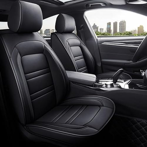 Chifeng Autositzbezüge Auto Vordersitz 2er Set Für Opel Ampera Astra Corsa B C D Grandland X Insignia A B Karl Zafira A Vectra A B C Omega A B Signum Tigra – Speziell Passend