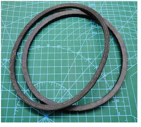 Keilriemen K456 Gummi-Keilriemenantrieb Antriebsriemen Für Tischbohrmaschine Bohrmaschine Antriebsriemen Antriebsriemen(K456 2 Pcs)