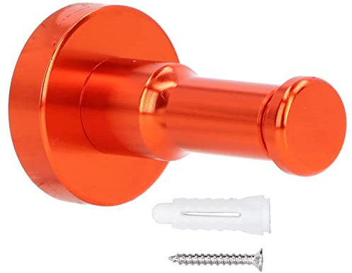 YULEESIYIP CROCHET À SERVIETTES EN ALUMINIUM PORTE-MANTEAU MURAL DURABLE BALCON CUISINE (Schöne Orange)