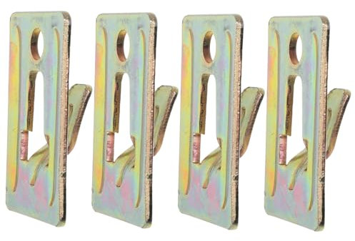 Alipis 4pcs Water Heater Wall Mounting Holder Kit Plate for Wall Heater Mounted Support Bracket