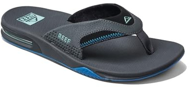 Reef Men's Smoothy Flip Flop | Bottle Opener Flip Flops, Water-Friendly, Arch Support, Enhanced Grip