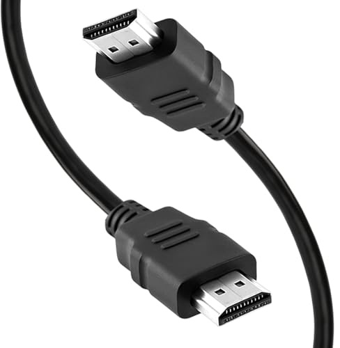 1M HDMI Cable Certified Ultra High Speed HDMI Cable 8K@60Hz 48Gbps Supports 3D ARC Plug and Play Compatible with PS5 PS4 Samsung TV Xbox PC Monitor Laptop Gaming Devices(Black