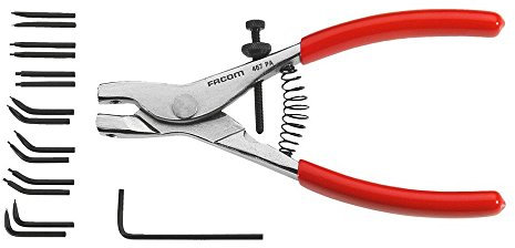 Facom 467 – Kit de pinces et d'embouts pour rondelles