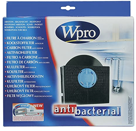 Wpro, vero filtro a carbone per cappe aspiranti sopraelevate, codice 484000008581