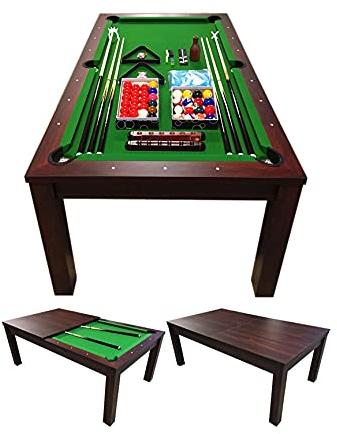 Billardtisch Billard Modell GREEN STAR 7 FT Billard-Spiel Messung 188 x 96 cm Neue