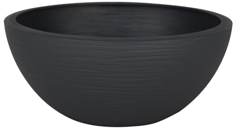 EDA Pot Vasque Graphit'UP Ø 25 cm - 3,3 L - Gris anthracite