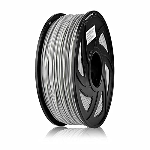 S SIENOC 3D Drucker TPU Filament Flexible 1,75mm 3D Drucker Filament Grau 1KG (TPU Grau)