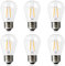 BRIMAX S14 LED Light Bulbs, 2 Watt Warm White 2700K, Shatterproof, AC220-240V, E27 Screw Base Outdoor Lamp, 20W Incandescent Equivalent, Non-Dimmable, 6 Pack