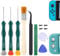 Triwing Screwdriver for Nintendo Switch, Professional Repair Tool Kit for Joy-con Joystick Replacement with Tweezers, Opening Pry Bar & Suction Cup