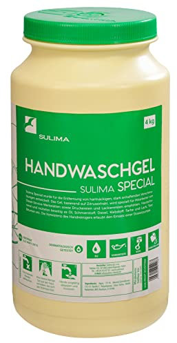 Sulima SPECIAL - Handreiniger | 4 kg Profi Handwaschpaste für Werkstatt, Druckereien und Lackierereien | 4 Liter