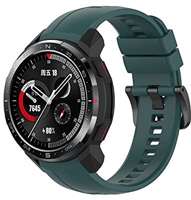 XINBOO Bands Compatible con Honor Watch GS Pro,Reloj de Repuesto de Silicona Suave Correa para Honor Watch GS Pro Smart Watch