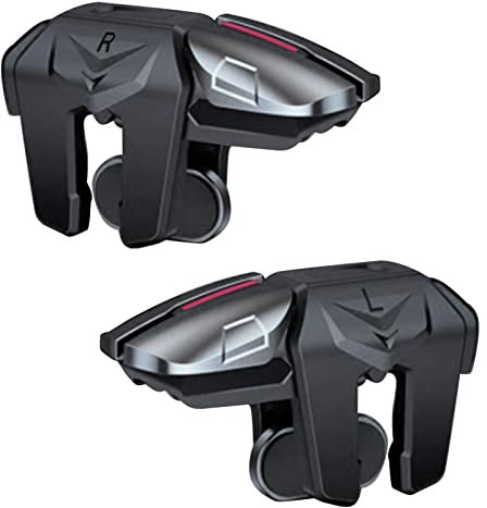 Stronrive G21 Game Trigger für PUBG | Mechanisches Gefühl Sechs-Finger-Verbindung Gamepad-Controller-Trigger,Sechs-Finger-Gestänge Sensible Steuerknüppel [Video AME]