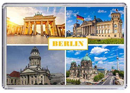Berlin Germany Souvenir Acrylic Fridge Magnet (Standard: 70x45mm)