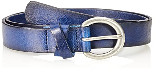 s.Oliver Damen Gürtel G rtel, Blau, 90 EU