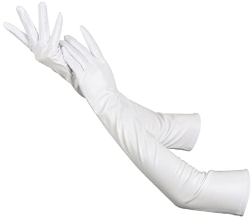Sexy Multi-Color Lackleder-Handschuhe, lange Cosplay-Kleidung, Zubehör, schwarz, eng, lange Handschuhe, Pole Dance Performance Handschuhe