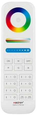 LEDBOX Zigbee Mando a distancia RGB+CCT 7 zonas