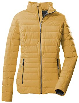 G.I.G.A. DX Damen Steppjacke/Funktionsjacke in Daunenoptik GS 33 WMN QLTD JCKT, gebranntes gelb, 40, 38346-000
