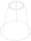 OSALADI Ceiling Fan Light Hanging lamp Covers lampshade Frames Wire lampshade Floor Light Shade Cover lamp Shade Holder Shade Ring Fitter Vintage Bulb Guard Wrought Iron European Style