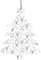 LAMAME Jagd Pfeile Dreiecke Hirsch gedruckt Holz Weihnachten Ornament Weihnachtsbaum hängende Dekoration