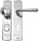 Wohnungstuer Schutzbeschlag Helena LS Chrom WE 72 mm mit Knauf - ZA