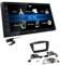 JVC KW-M25BT 2-DIN Autoradio Touchscreen Bluetooth kompatibel mit Android USB Mirroring passend für Hyundai IX35 ab 2013 schwarz