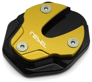 Seitenständer Vergrößerer 2020 2021 Motorrad Zubehör Ständer Verlängerung Pad Seite Fuß Stehen Vergrößerungs Platte Für Ho&nda Rebel CMX 500 CMX500