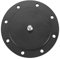 FEICHAO Placa de montaje en zapata, montaje en pared, soporte adaptador de trípode de rosca de 1/4 3/8 pulgadas para monitor de brazo mágico, luz flash, cámara DSLR (D69 mm tornillo de base de agujero