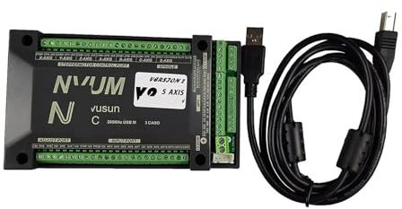 HUAYONGSS USB-Karte 200 kHz 3/4/5/6-Achsen-CNC-Bewegungssteuerung Slave-Funktion for Schrittmotor, Servomotor(4-axis)