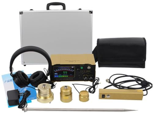 Detector de Fugas de Agua subterránea Profesional, Sensor geófono de Fuga de Agua eléctrico para Exteriores, Sensor de Fuga de Agua preciso y confiable para tuberías