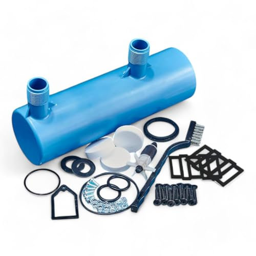The Spa Workshop SP04 Inflatable Hot Tub Descaler + Complete Service Kit for Bestway Lay-Z-Spa AirJet Pumps - Fix E02 and Leaks