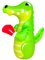 SUNSHINEMALL Boxsack für Kinder Boxen Dummy aufblasbare Cool Spaß Spielzeug für Jungen Sport Geschenke Outdoor-Aktivitäten Yard Games