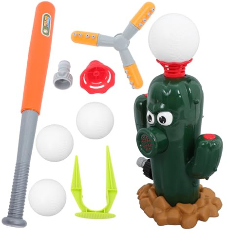 Toddmomy 1 Set Outdoor Sprinkler for Rotating Cactus Baseball Playset for Backyard Water Fun Outdoor Water Play for Heads