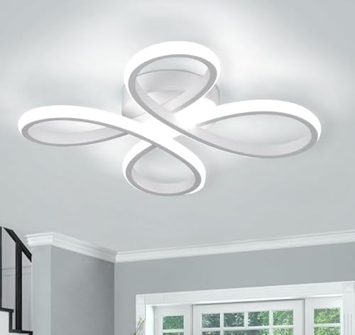THE BATH PLUS TB+ Modern LED Ceiling Light White LED Ceiling Light Fixture Indoor Ceiling Lamp 33W