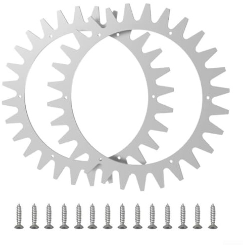 Rasenroboter Antriebsräder mit Spikes Kompatibel für Sileno Minimo 250/500 Traktionsräder Set Traktionsräder Set
