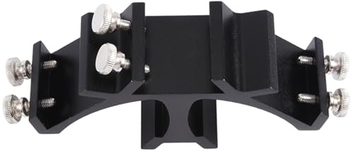 Orolotay 1 Piece Parts Accessories for Finderscope Bracket Dual Finder Scope Mounting Bracket for Astronomical Telescope Finderscope Bracket