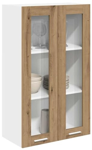 vidaXL Hängeschrank Artisan-Eiche 60 x 31 x 100 cm Holzwerkstoff