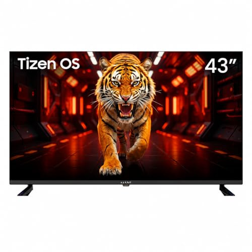 KIANO Elegance Smart TV LED 43 Pollici 108 cm Full HD con TIZEN OS Dolby Audio, Triplo Tuner DVB-T2/C/S2, 3× HDMI, PVR USB, Wi-Fi