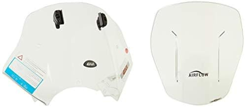 AIRSTAR passend für BMW R1200GS 0409 TRAN | Höhe 42 bis 54 cm, Breite 54 cm, transparent, verstellbar, E-Zulassung, ABE 30926 kompatibel mit BMW R 1200 GS 2004-2012