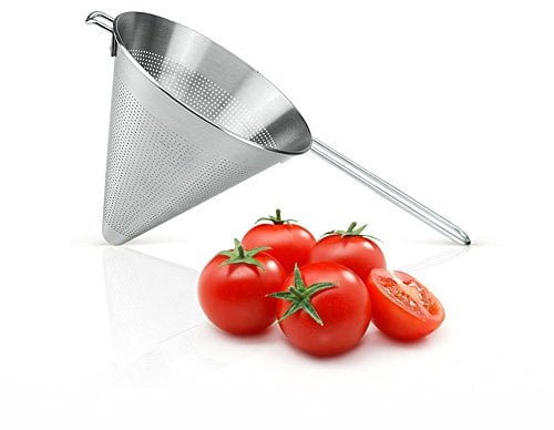 Metaltex 117214-Colador Chino de Acero inoxidable, Colino 117214 Cinese, in Acciaio Inox, 14 cm, Metallo, 14 cm