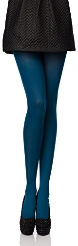 Antie Collant Lisse en Microfibre Vêtements Sexy Femme - 40 DEN (Turquoise, M (Taille du Fabricant: 3))