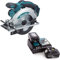 Makita DSS610Z 18V li-ion Circular Saw 165mm with 2 x 3Ah Batteries & Charger