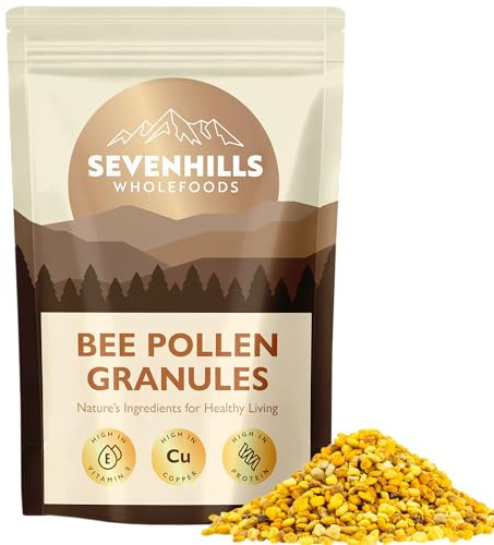 Sevenhills Wholefoods Bee Pollen Granules, Raw, Ethically Harvested 500g