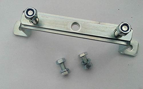 Cobra Pro UK Spare Wheel Bracket, Lockable 4.5 (115mm), Silver, 4.5 (115mm) PCD, Heavy Duty, Zinc Plated, Secures Spare Wheel to Trailer or Caravan