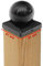 2 x PFOSTENKAPPE KUGEL STAHL SCHWARZ PULVERBESCHICHTET 91 x 91 MM