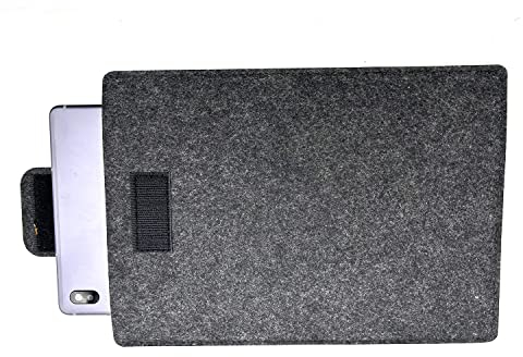 Lobwerk Hülle für Tablet Pc Notebook Laptop eBook iPad Tab Book Cover Schutz Slim Case Klettverschluss Filz Laptoptasche Ultrabook