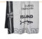 PAD - Beach - Decke/Wohndecke - Materialmix - Grau - 150 x 200 cm